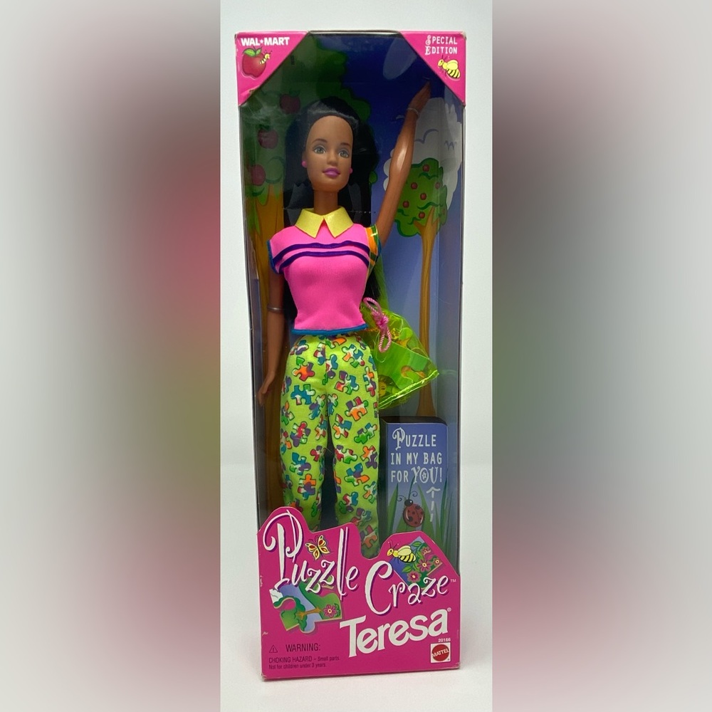 Vintage Puzzle Craze Teresa Barbie 1998
